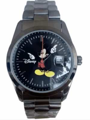 Disney Mickey Collectors Edition watch 35mm black face & body